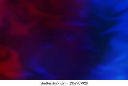 Dark Blue, Red vector colorful blur background. Abstract colorful illustration with gradient. Blurred design for your web site.