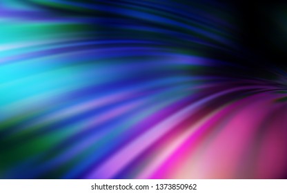 Dark Blue, Red vector colorful blur backdrop. A completely new colored illustration in blur style. Smart design for your work.