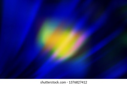 Dark Blue, Red vector colorful abstract texture. An elegant bright illustration with gradient. Background for a cell phone.