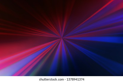 Dark Blue, Red vector colorful blur backdrop. Colorful illustration in abstract style with gradient. New style for your business design.