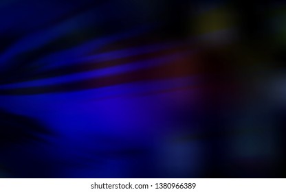 Dark Blue, Red vector colorful abstract background. Modern abstract illustration with gradient. New design for your business.
