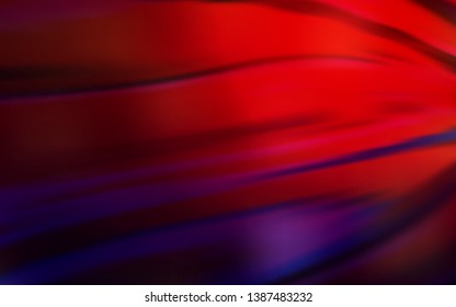 Dark Blue, Red vector colorful abstract background. A completely new colored illustration in blur style. Background for a cell phone.