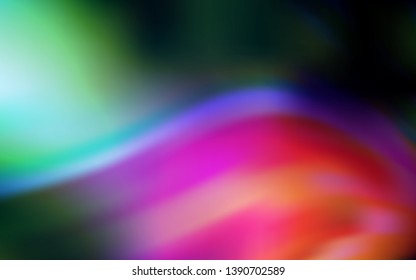 Dark Blue, Red vector colorful blur background. Shining colored illustration in smart style. Smart design for your work.
