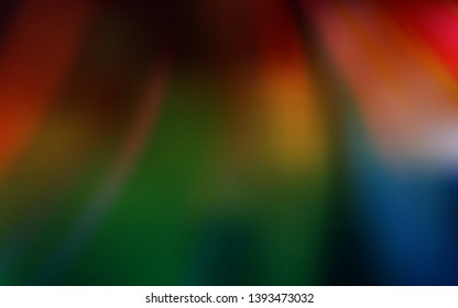 Dark Blue, Red vector colorful blur background. An elegant bright illustration with gradient. New way of your design.