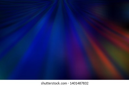 Dark Blue, Red vector colorful blur backdrop. A completely new colored illustration in blur style. Blurred design for your web site.