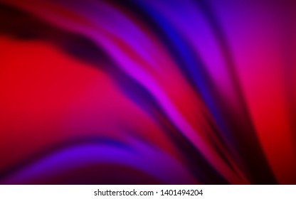 Dark Blue, Red vector colorful abstract texture. Colorful abstract illustration with gradient. The best blurred design for your business.