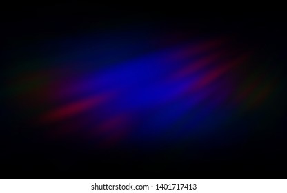 Dark Blue, Red vector colorful blur background. New colored illustration in blur style with gradient. New style design for your brand book.