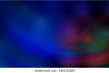 Dark Blue, Red vector colorful abstract background. New colored illustration in blur style with gradient. The best blurred design for your business.