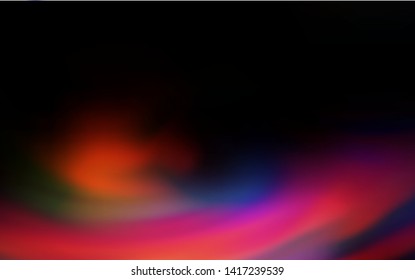 Dark Blue, Red vector colorful abstract background. An elegant bright illustration with gradient. New design for your business.