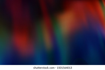 Dark Blue, Red vector colorful abstract texture. Glitter abstract illustration with gradient design. Smart design for your work.