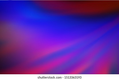 Dark Blue, Red vector colorful abstract texture. Shining colored illustration in smart style. Completely new design for your business.