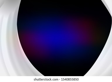 Dark Blue, Red vector colorful abstract background. A completely new colored illustration in blur style. Background for a cell phone.