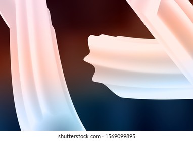 Dark Blue, Red vector colorful abstract background. Colorful illustration in abstract style with gradient. The best blurred design for your business.