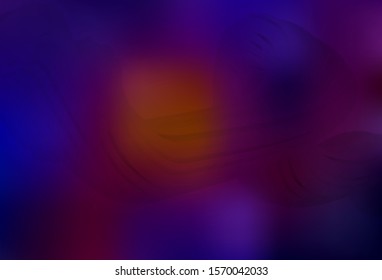 Dark Blue, Red vector colorful abstract texture. Colorful abstract illustration with gradient. Background for designs.