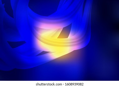 Dark Blue, Red vector colorful abstract background. New colored illustration in blur style with gradient. Completely new design for your business.