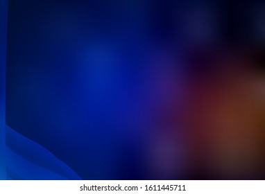 Dark Blue, Red vector colorful blur background. An elegant bright illustration with gradient. Smart design for your work.