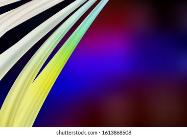 Dark Blue, Red vector colorful blur background. Colorful illustration in abstract style with gradient. Elegant background for a brand book.