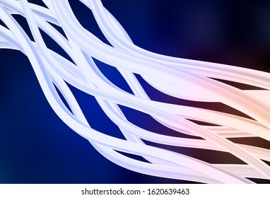 Dark Blue, Red vector colorful blur background. Colorful illustration in abstract style with gradient. New design for your business.