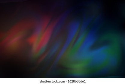 Dark Blue, Red vector colorful blur backdrop. Creative illustration in halftone style with gradient. New design for your business.