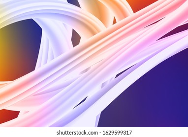 Dark Blue, Red vector colorful abstract texture. Colorful abstract illustration with gradient. New style design for your brand book.