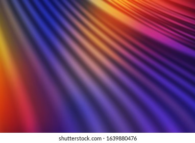 Dark Blue, Red vector colorful abstract texture. Creative illustration in halftone style with gradient. New way of your design.