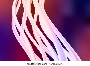 Fondo azul oscuro, rojo vectorial, colorido y negro. Ilustración colorida en estilo abstracto con degradado. Fondo para los diseños.