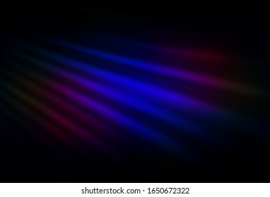 Dark Blue, Red vector colorful abstract background. Creative illustration in halftone style with gradient. The best blurred design for your business.