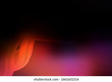 Fondo azul oscuro, rojo vectorial, colorido y negro. Ilustración abstracta colorida con degradado. Fondo para los diseños.