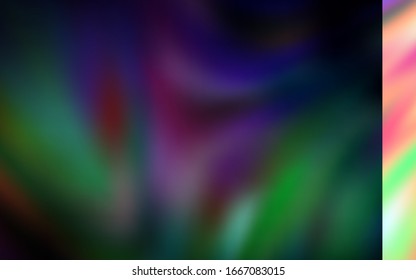Dark Blue, Red vector colorful blur background. Glitter abstract illustration with gradient design. Background for designs.