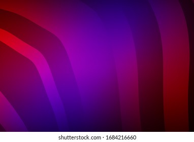 Azul oscuro, fondo abstracto de color vectorial rojo. Nueva ilustración de color en estilo borroso con degradado. El mejor diseño borroso para su negocio.