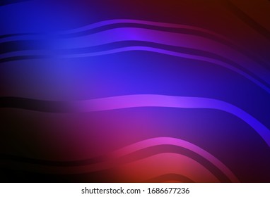 Color azul oscuro, textura abstracta de color vectorial rojo. Ilustración abstracta de color con degradado. Nuevo diseño de estilo para su libro de marca.