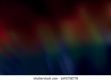 Dark Blue, Red vector colorful blur backdrop. A completely new colored illustration in blur style. The best blurred design for your business.