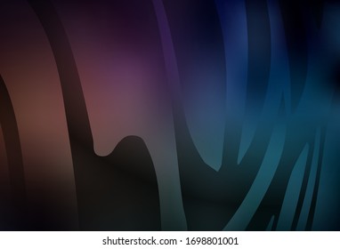 Dark Blue, Red vector colorful abstract texture. Modern abstract illustration with gradient. New style design for your brand book.