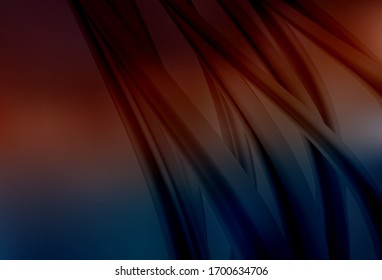 Dark Blue, Red vector colorful blur backdrop. New colored illustration in blur style with gradient. Smart design for your work.