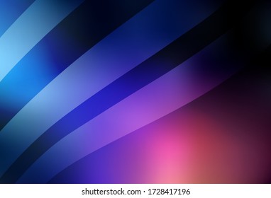 Dark Blue, Red vector colorful blur background. An elegant bright illustration with gradient. Elegant background for a brand book.