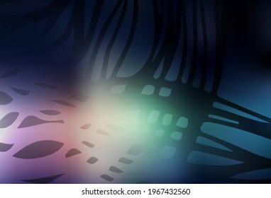 Dark Blue, Red vector colorful blur backdrop. Colorful abstract illustration with gradient. Completely new design for your business.
