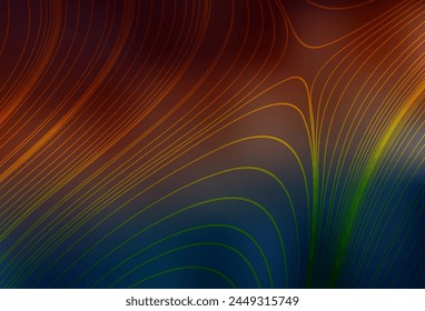 Dark Blue, Red vector colorful abstract background. An elegant bright illustration with gradient. Smart design for your work.