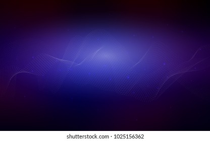 Dark Blue, Red vector cover with spots. Modern abstract illustration with colorful water drops. Completely new template for your brand book.