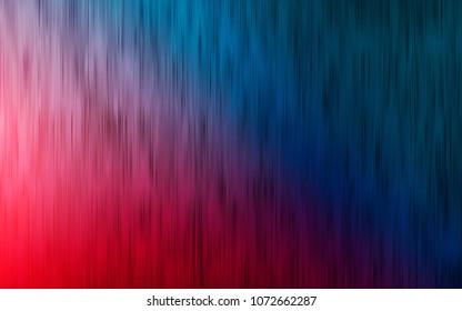 Dark Blue, Red vector cover with long lines. Blurred decorative design in simple style with lines. The template can be used as a background.