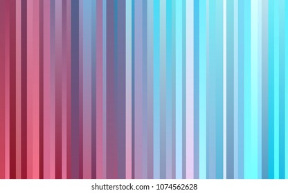 Dark Blue, Red vector cover with long lines. Blurred decorative design in simple style with lines. The pattern can be used for websites.