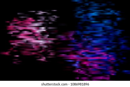 Dark Blue, Red vector cover with long lines. Shining colored illustration with narrow lines. Best design for your ad, poster, banner.