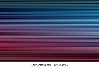Dark Blue, Red vector cover with long lines. Glitter abstract illustration with colored sticks. Smart design for your business advert.