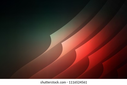 Dark Blue, Red vector cover with stright stripes. Glitter abstract illustration with colored sticks. Template for your beautiful backgrounds.