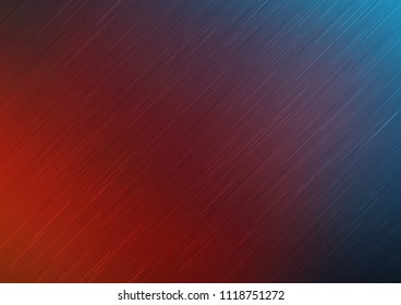 Dark Blue, Red vector cover with long lines. Shining colored illustration with narrow lines. Best design for your ad, poster, banner.