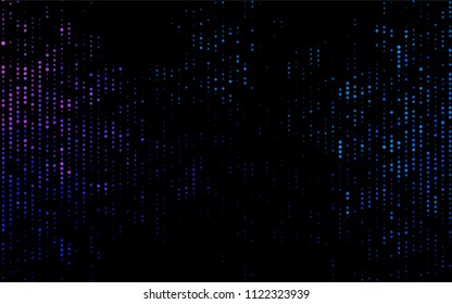 Dark Blue, Red vector  cover with spots. Blurred decorative design in abstract style with bubbles. Completely new template for your brand book.