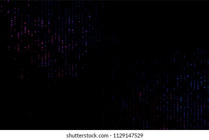 Dark Blue, Red vector  cover with spots. Beautiful colored illustration with blurred circles in nature style. Completely new template for your brand book.