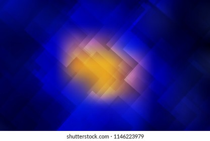 Dark Blue, Red vector cover with stright stripes. Modern geometrical abstract illustration with Lines. Template for your beautiful backgrounds.