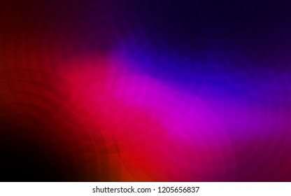 Dark Blue, Red vector cover with spots. Modern abstract illustration with colorful water drops. Pattern can be used for futuristic ad, booklets.