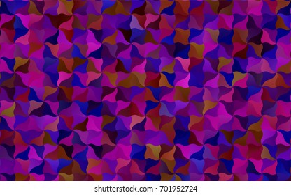 Dark Blue, Red vector crooked abstract background. Brand-new colored illustration in blurry style with gradient. A completely new design for your business.