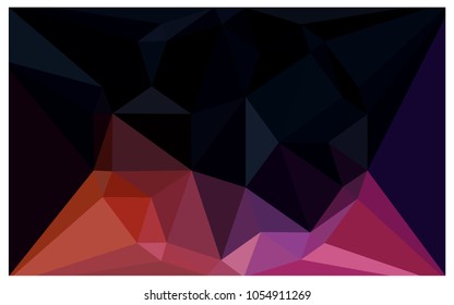 Dark Blue, Red vector diamond Pattern. Geometric Gemstone sample. Repeating template with a gem in center. Jewelry gems texture for your design. Pattern can be used for background.